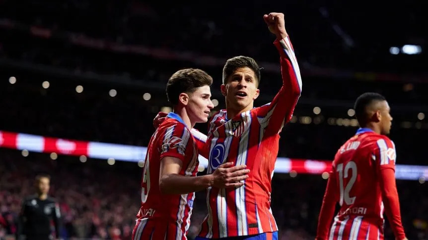En un partido a puro gol, Atlético de Madrid derrotó a Valladolid