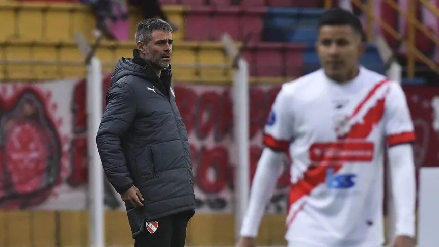 Vaccari tras la derrota de Independiente: “Me gusta que el equipo proponga”