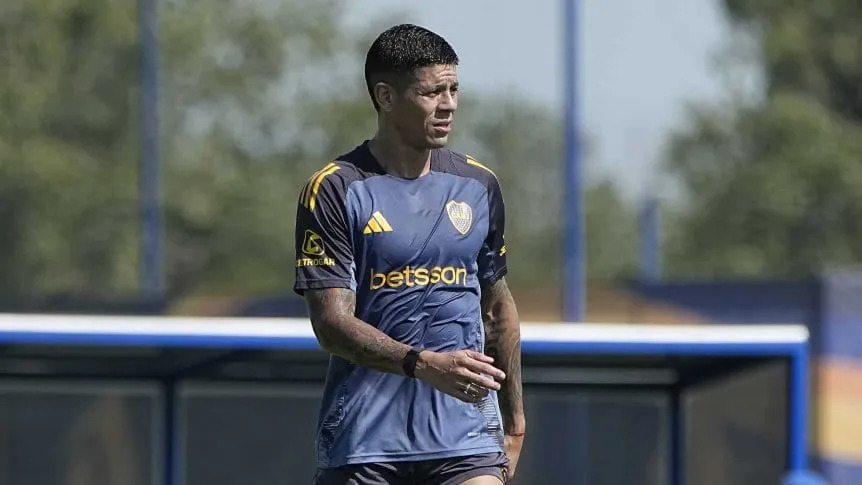 Atentos en Boca: Rojo no entrenó por un cuadro febril