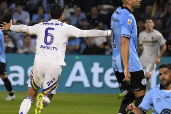 Rojo tras la victoria de Boca: “Estoy trabajando para estar bien”