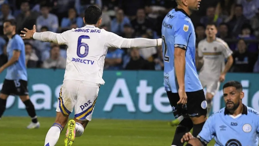 Rojo tras la victoria de Boca: “Estoy trabajando para estar bien”