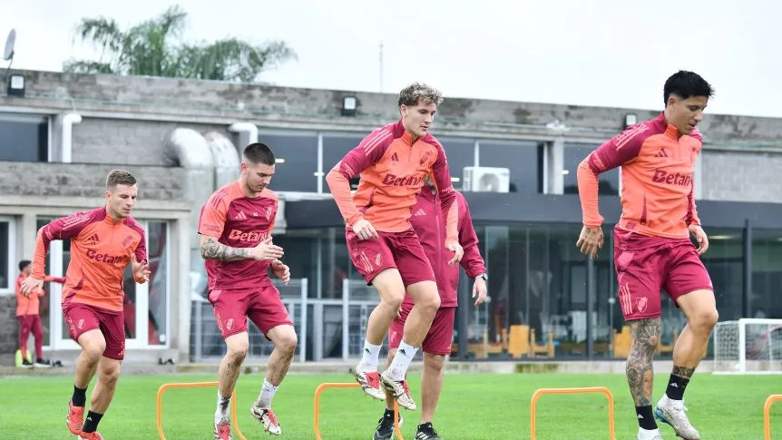 Luego de la eliminación ante Platense, River tuvo día libre