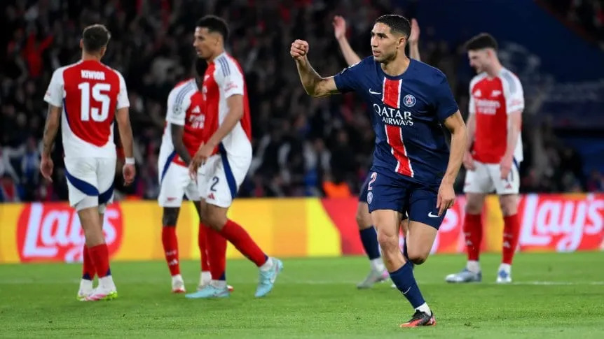 PSG derrotó al Arsenal y definirá la Champions League ante Inter