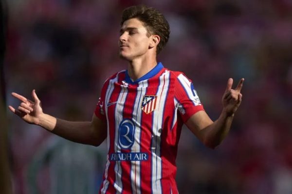 Con un doblete de Álvarez y uno de Correa, Atlético de Madrid goleó al Betis