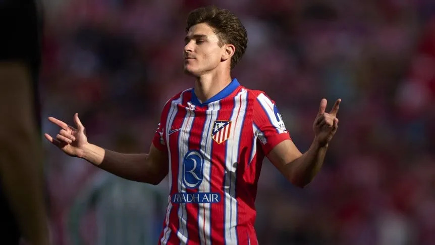 Con un doblete de Álvarez y uno de Correa, Atlético de Madrid goleó al Betis