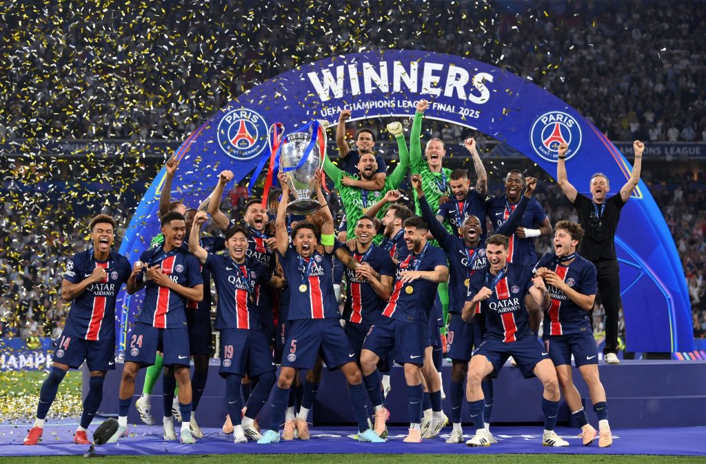 PSG aplastó al Inter y levantó pro primera vez en su historia la Champions League