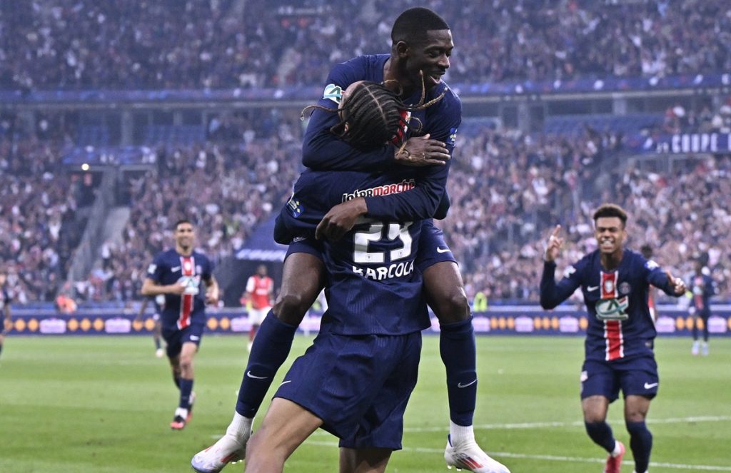 PSG gritó campeón de la Copa de Francia y sueña con el triplete