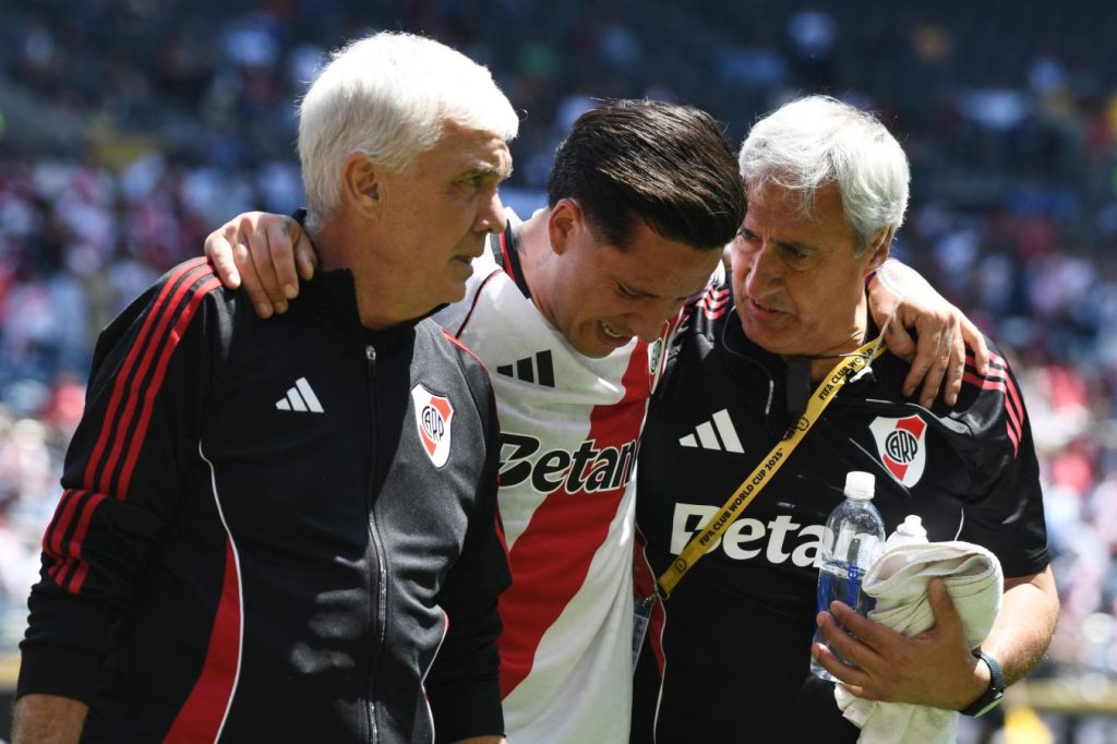 Lo sufre River: Driussi se pierde lo que resta del Mundial de Clubes