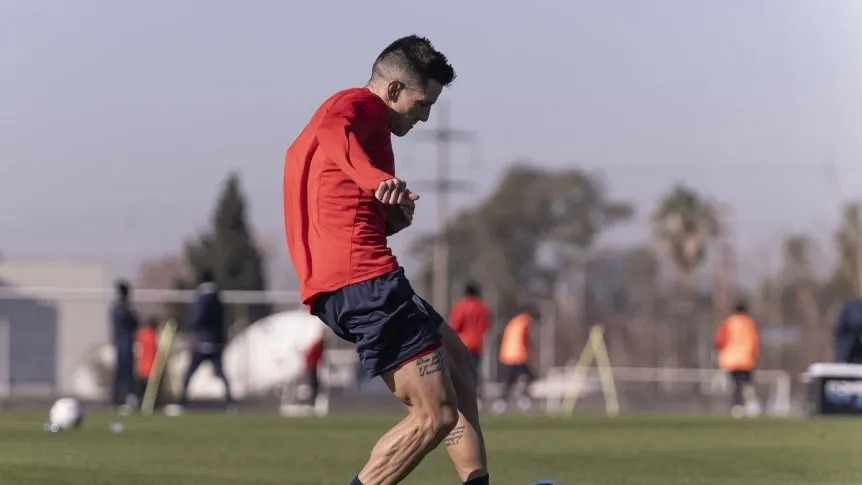 A pesar de estar entrenando, Godoy no podrá jugar con Independiente por Copa Argentina