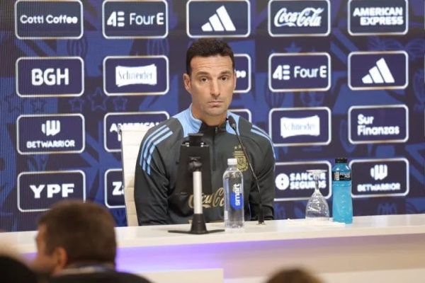 Scaloni confirmó que Messi será titular ante Colombia