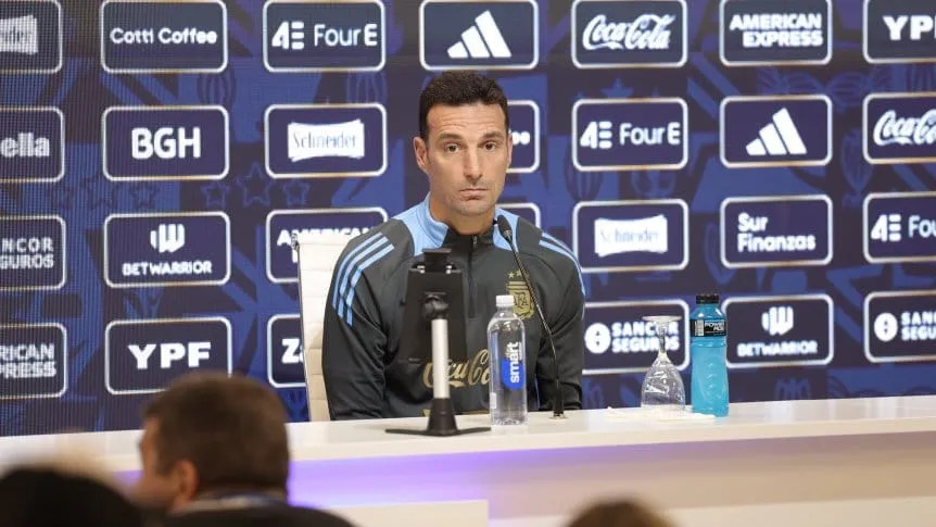 Scaloni confirmó que Messi será titular ante Colombia