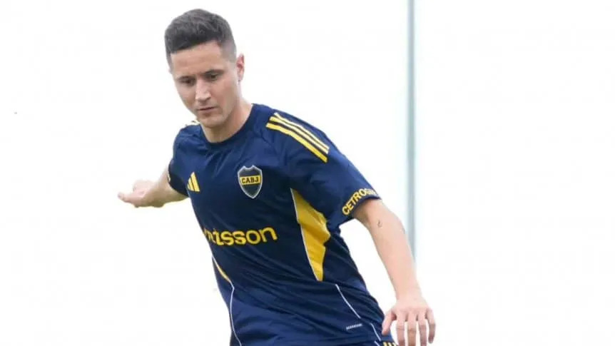 Ander Herrera otra vez baja en Boca por una molestia muscular