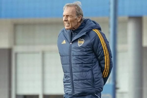 Boca volvió a los entrenamientos y hubo charla entre Russo y el plantel