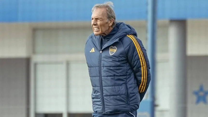 Boca volvió a los entrenamientos y hubo charla entre Russo y el plantel