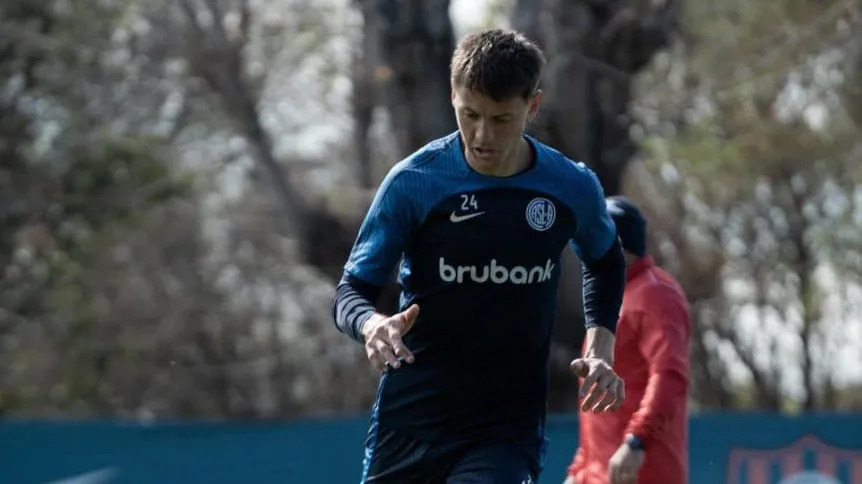 Tripichio entrenó de manera diferenciada y está en duda para enfrentar a Tigre