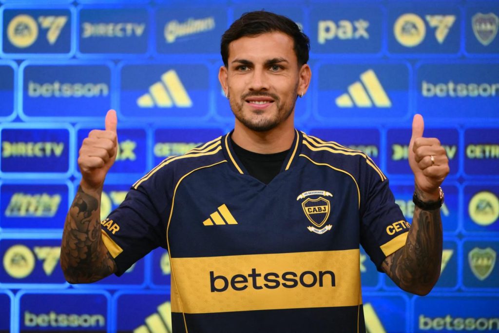 Paredes fue presentado como jugador de Boca: “Quiero ponerme bien para dar una mano”