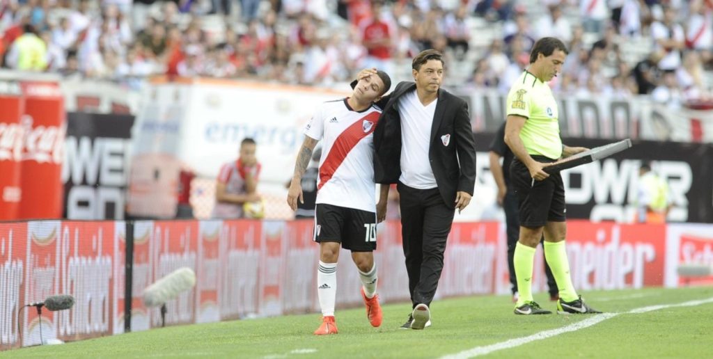 River a un paso de repatriar a Juanfer Quintero
