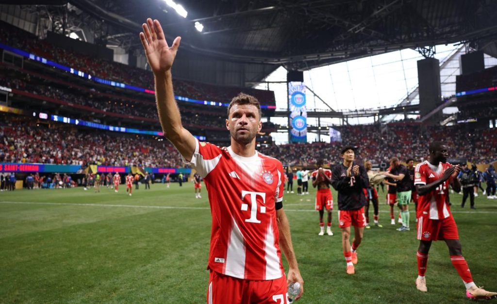 Thomas Müller se despidió de Bayern Múnich