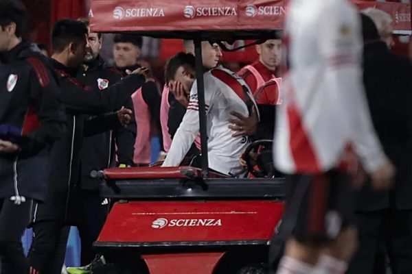 Lo sufre River: se confirmó la grave lesión de Pezzella