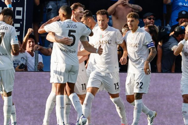 En el arranque de la Serie A, Napoli le ganó a Sassuolo