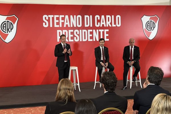Di Carlo lanzó su candidatura como presidente de River y habló de Gallardo