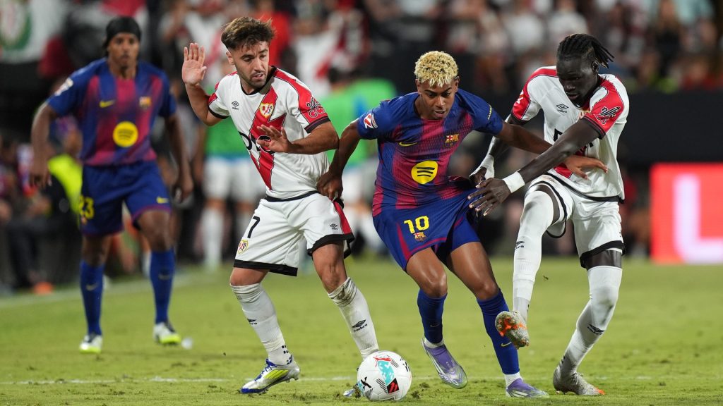 Barcelona empató ante Rayo Vallecano y no pudo subirse a la cima