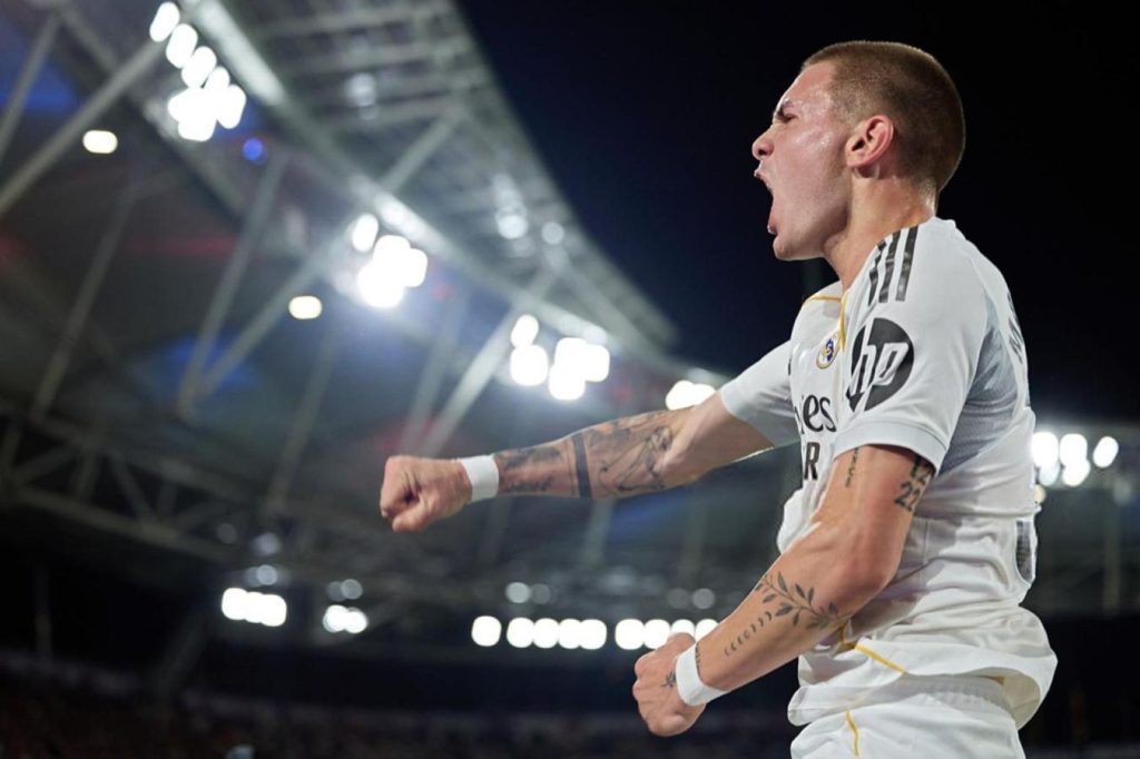 Sigue haciendo historia: Mastantuono hizo su primer gol en el triunfo de Real Madrid