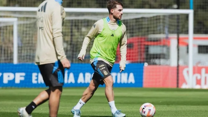 Argentina volvió a los entrenamientos pensando en Ecuador