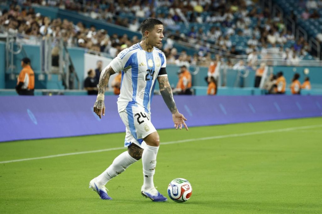 Enzo Fernández fue desafectado de la selección y se pierde el duelo ante Puerto Rico