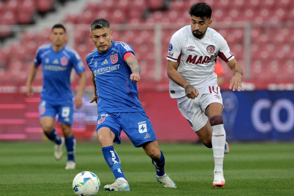 Lanús no supo cuidar la ventaja y empató ante Universidad de Chile