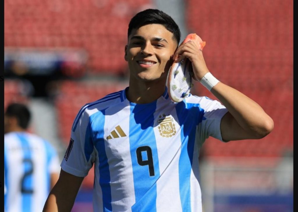 El récord que alcanzó Sarco con su gol ante Nigeria