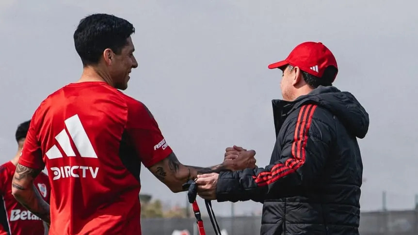 Enzo Pérez, el referente que podría volver a la titularidad en River