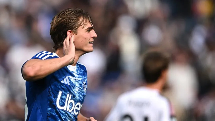 Con una gran actuación de Nico Paz, Como dio el batacazo ante Juventus
