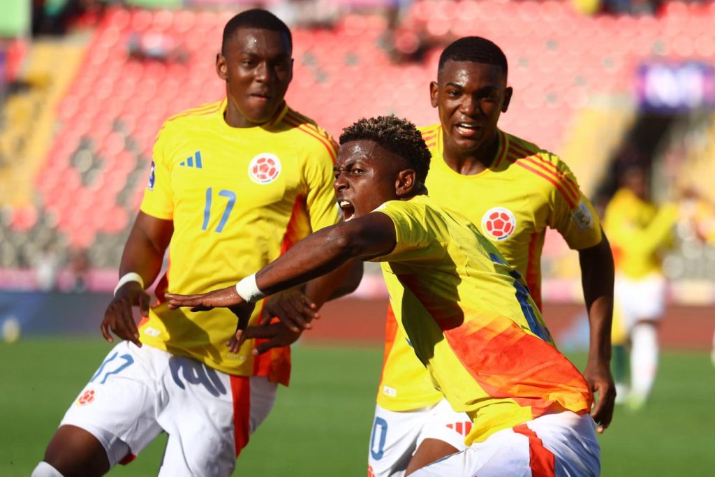 Colombia derrotó a Sudáfrica y avanza en el Mundial Sub 20