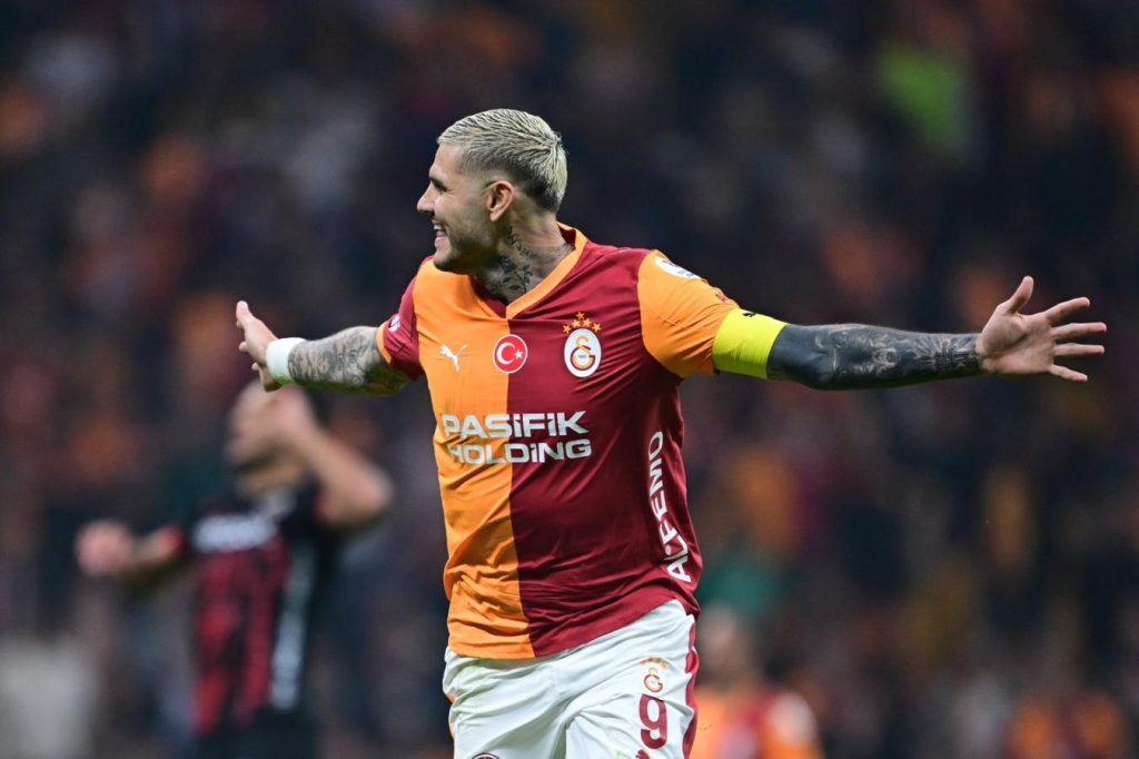 Mauro Icardi marcó en el empate del Galatasaray