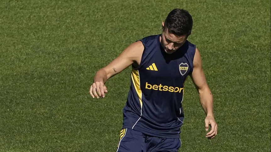 Ander Herrera entrenó diferenciado y encendió las alarmas en Boca