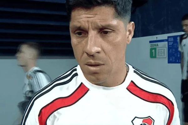 Enzo Pérez y su futuro en River: “Lo que menos pienso es eso”