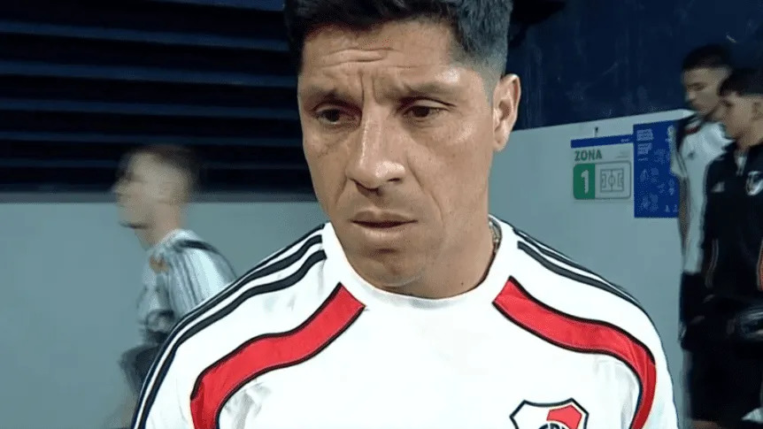 Enzo Pérez y su futuro en River: “Lo que menos pienso es eso”