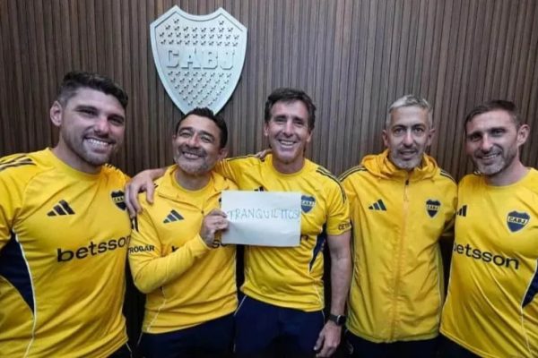 Luego de la confirmación de Ubeda, así quedó el cuerpo técnico de Boca para el 2026