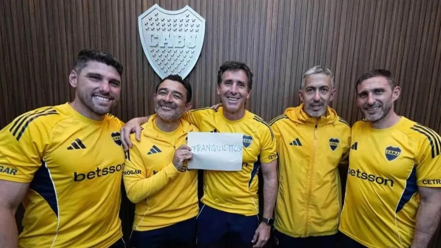 Luego de la confirmación de Ubeda, así quedó el cuerpo técnico de Boca para el 2026