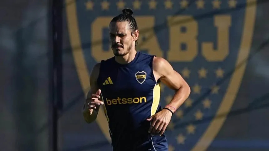 Los motivos por los que Cavani arrancó el 2026 entrenando diferenciado