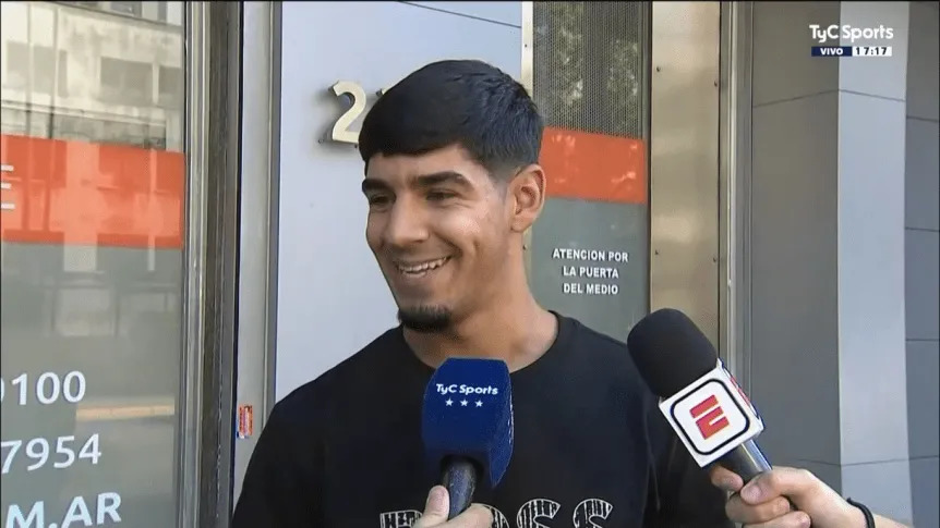 De Ritis habló como refuerzo de San Lorenzo: “Contento de venir a un equipo muy grande”
