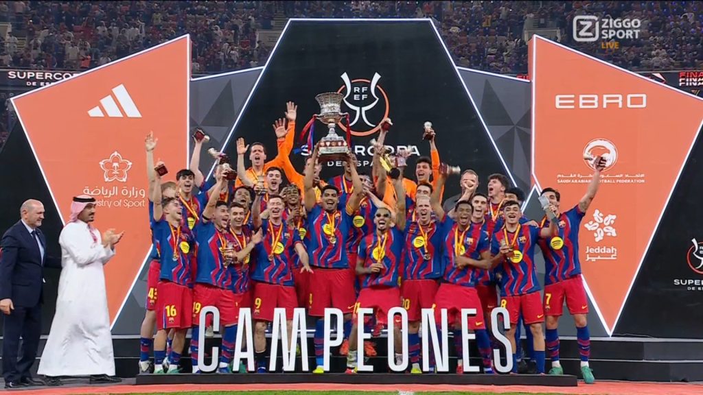En un partidazo, Barcelona derrotó a Real Madrid y se quedó con la Supercopa de España