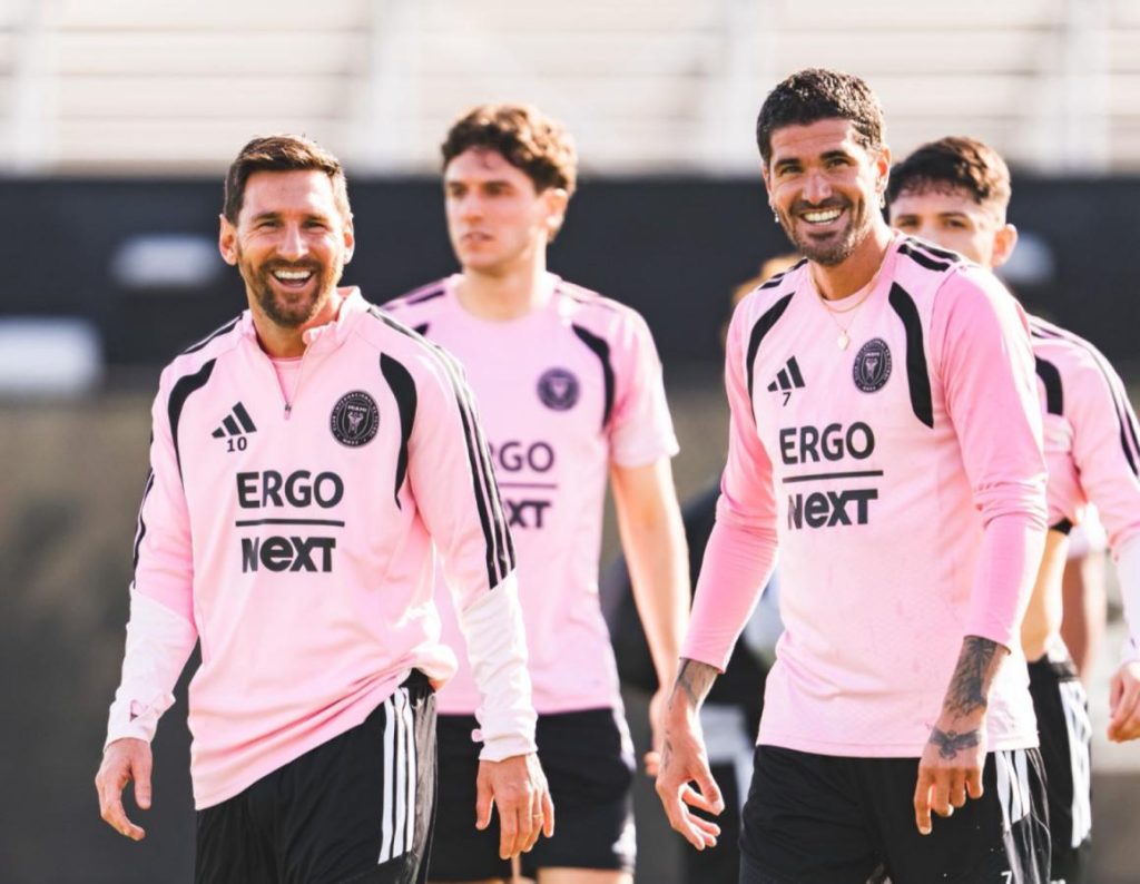 Con la presencia de Messi, Inter Miami regresó a los entrenamientos