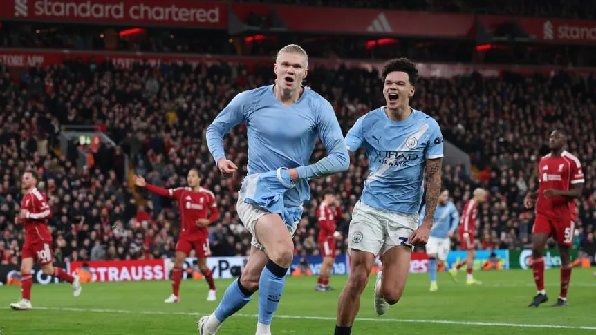 Manchester City venció a Liverpool en un partidazo y acecha al Arsenal