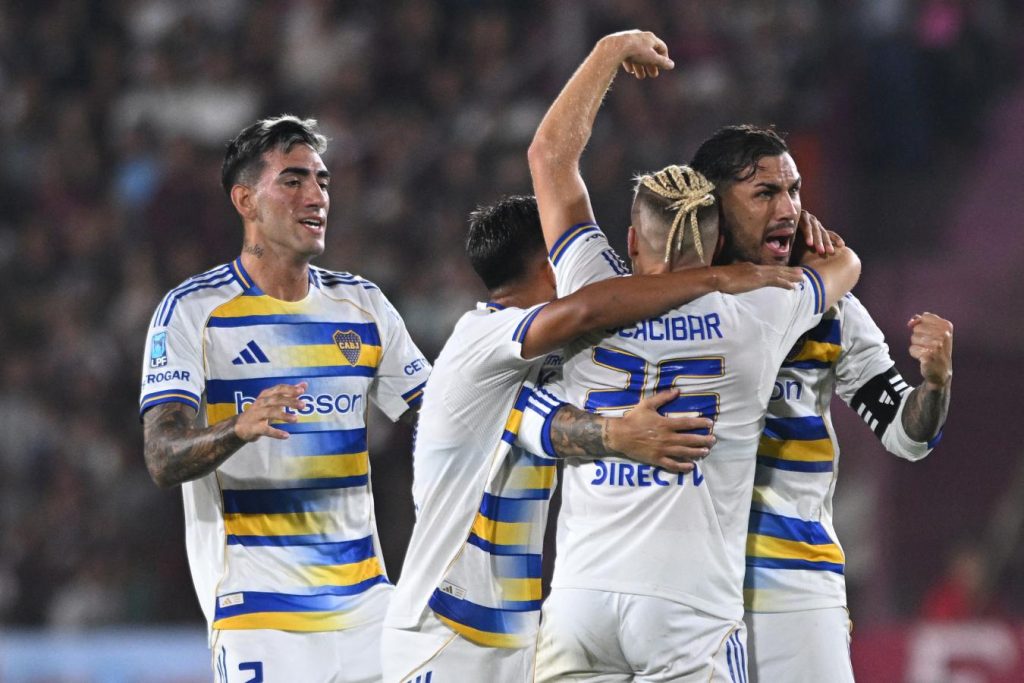 Boca mostró su mejor cara y goleó a Lanús