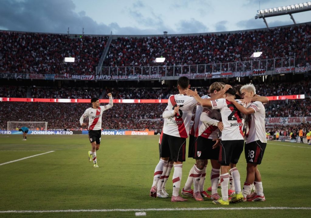 River goleó a Belgrano y sigue con su racha ganadora de la mano de Coudet
