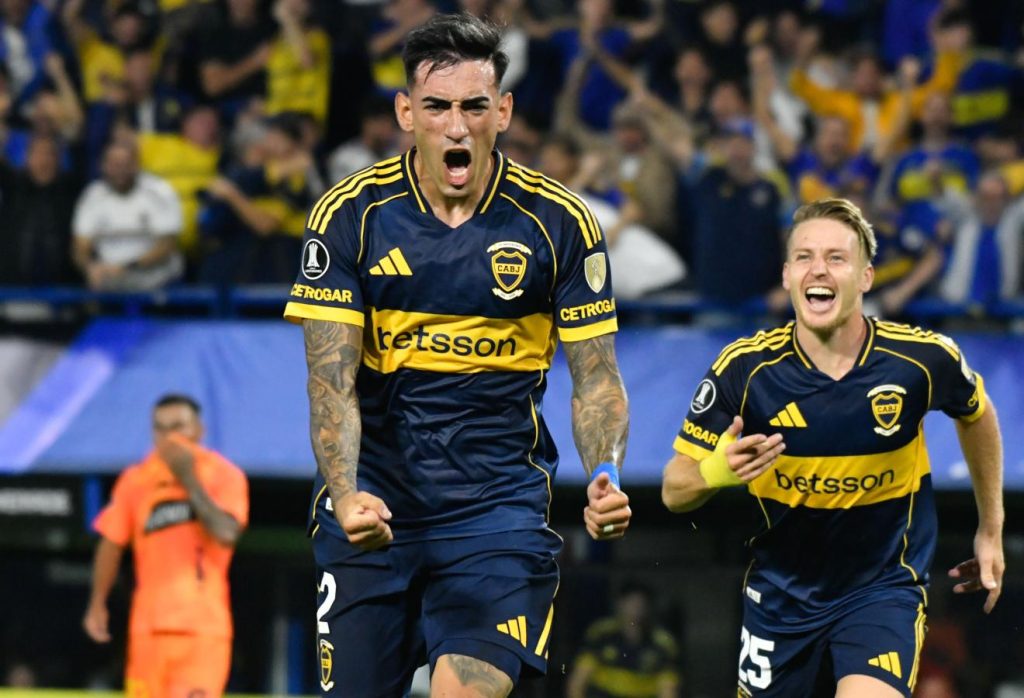 Boca goleó a Barcelona de Guayaquil y sigue perfecto en la Libertadores