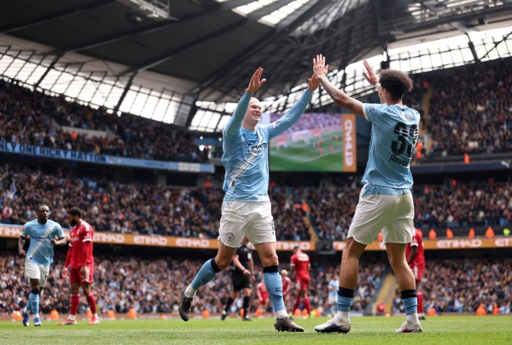 De la mano de Haaland, Manchester City goleó a Liverpool y avanza en la FA Cup