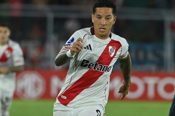 A diferencia de muchos hinchas, Driussi valoró el empate de River ante Blooming: “Felicito a mis compañeros”